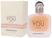 EMPORIO ARMANI "IN LOVE WITH YOU FREEZE" 3.4 OZ EDT POUR FEMME