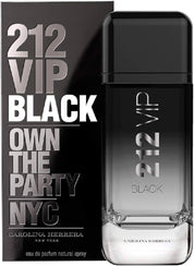 CAROLINA HERRERA "212 VIP BLACK" 6.7 OZ EDT SPR MEN