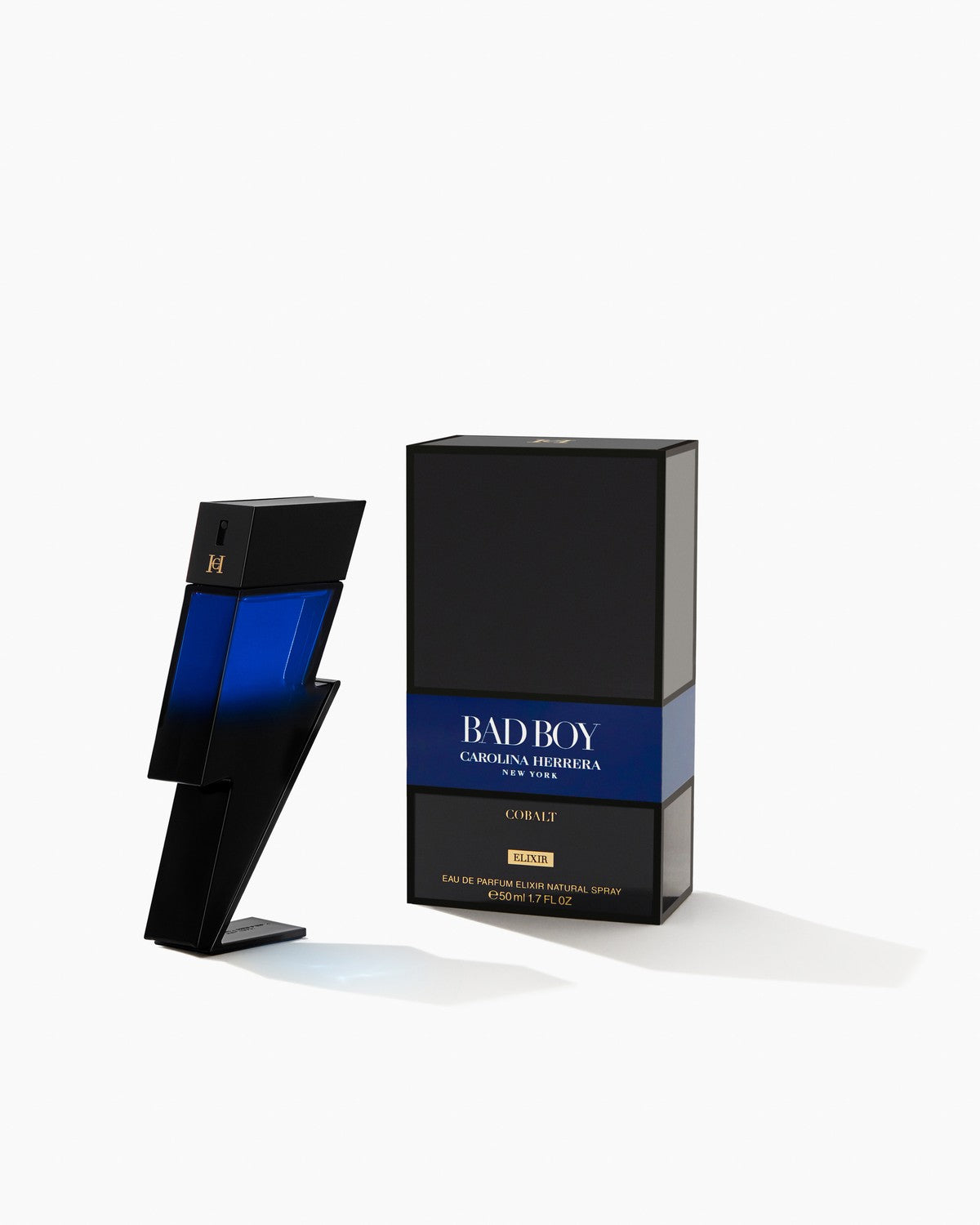 CAROLINA HERRERA "BAD BOY COBALT ELIXER" SPR 3.4 OZ