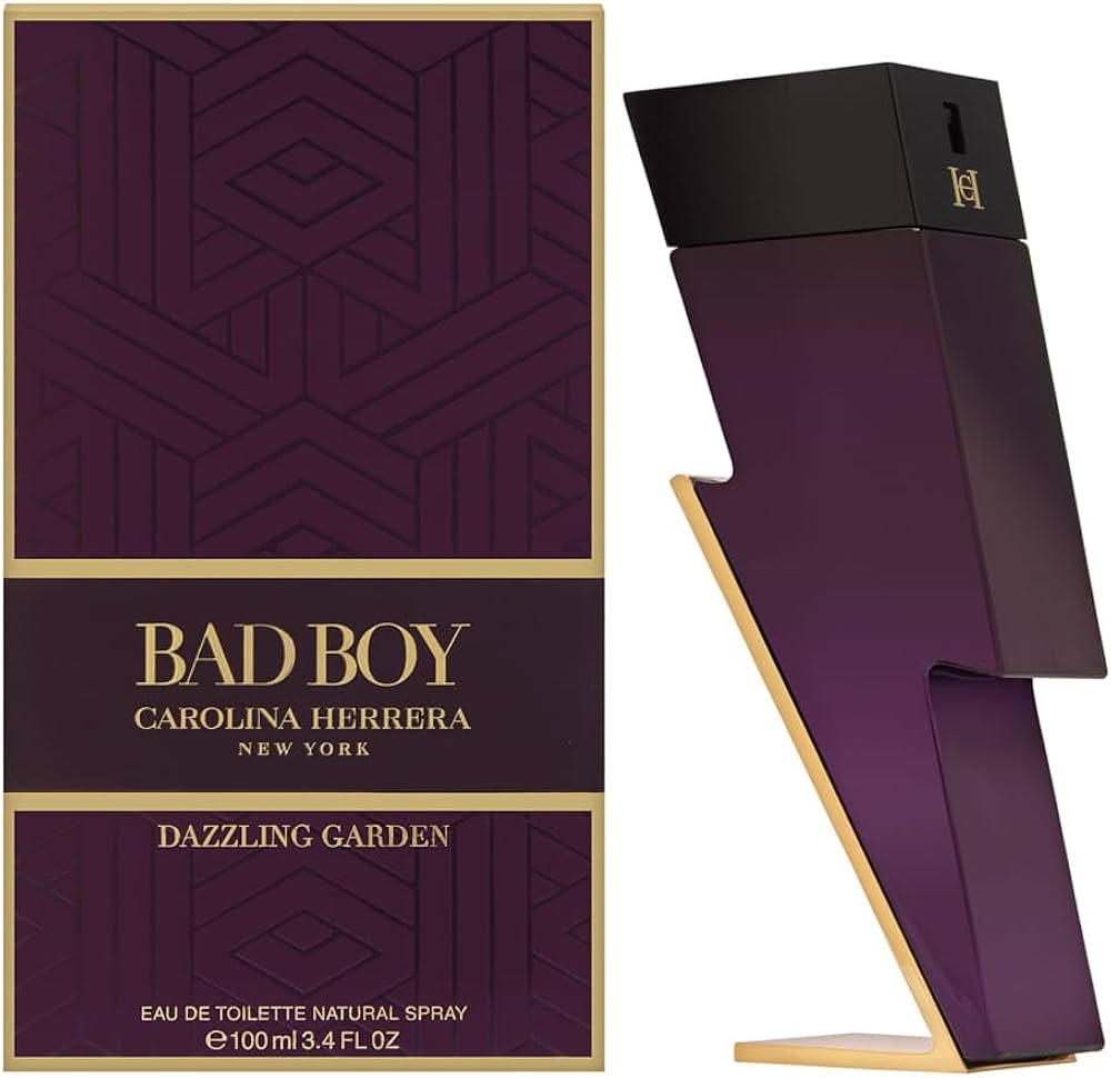 CAROLINA HERRERA "BAD BOY DAZZLING GARDEN" 3.4OZ EDT SPR MEN