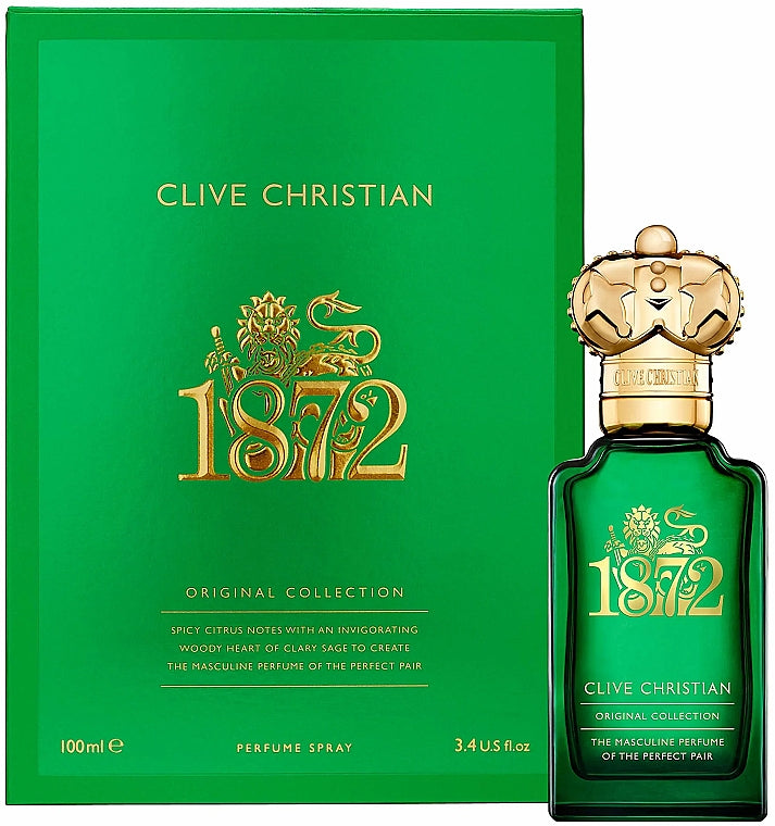 CLIVE CHRISTIAN "1872" 3.4 OZ PERFUME SPRAY MEN