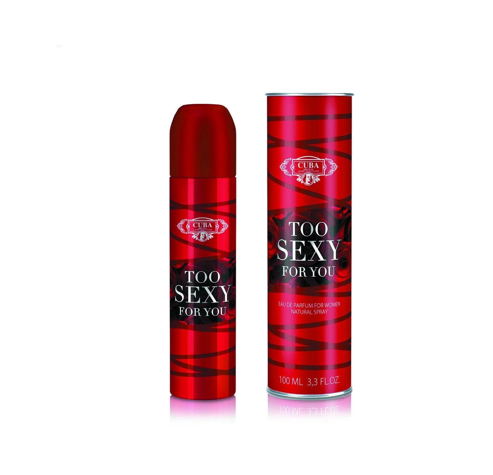 CUBA TOO SEXY 3.4OZ EDP SPR
