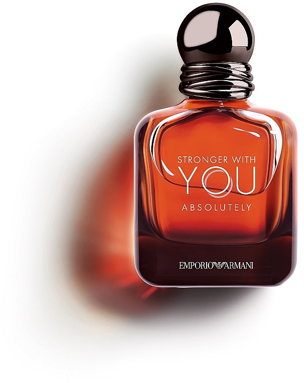 EMPORIO ARMANI "STRONGER WITH YOU  ABSOLUTELY" 3.4 OZ EDP POUR HOMME