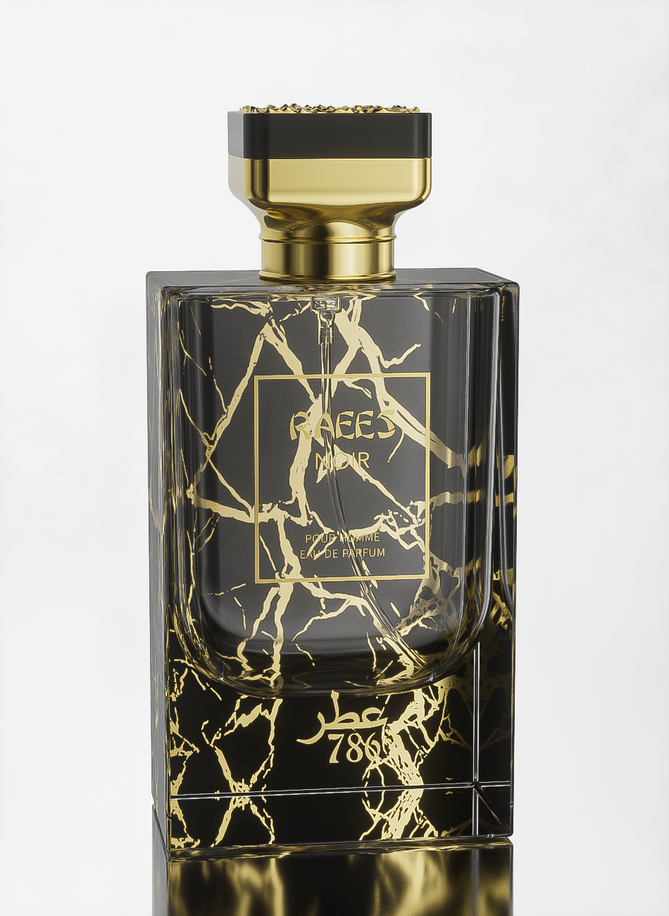 RAEES NOIR 3.4OZ EDP " 786 PARFUM"