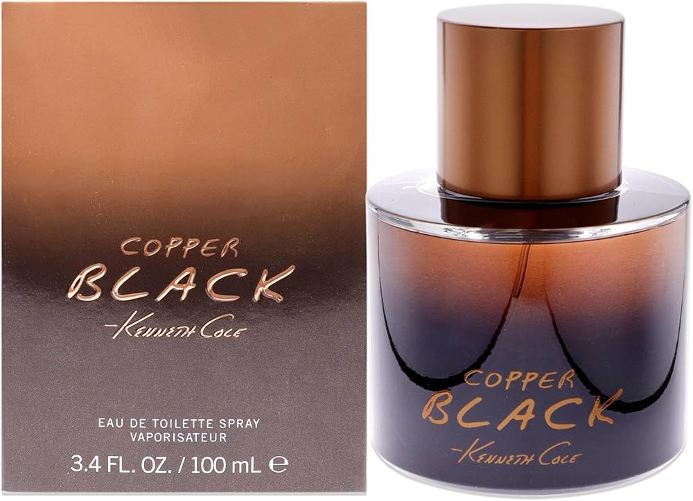 KENNETH COLE COPPER BLACK 3.4OZ EDT SPR MEN