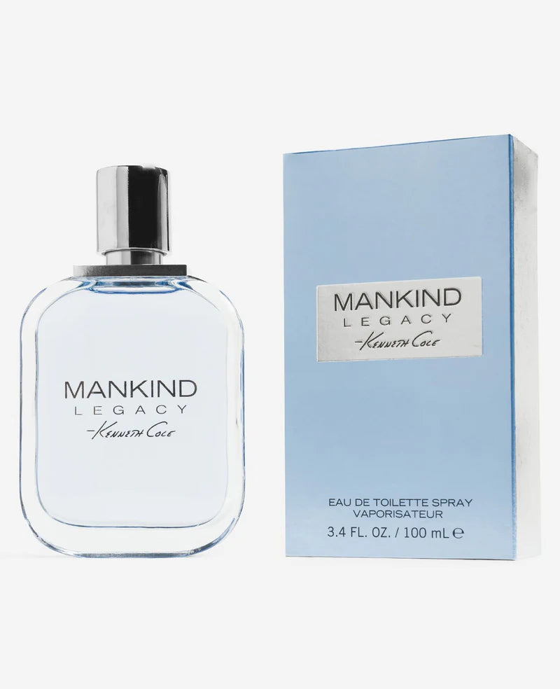 KENNETH COLE "MANKIND LEGACY" 3.4OZ EDT SPR MEN
