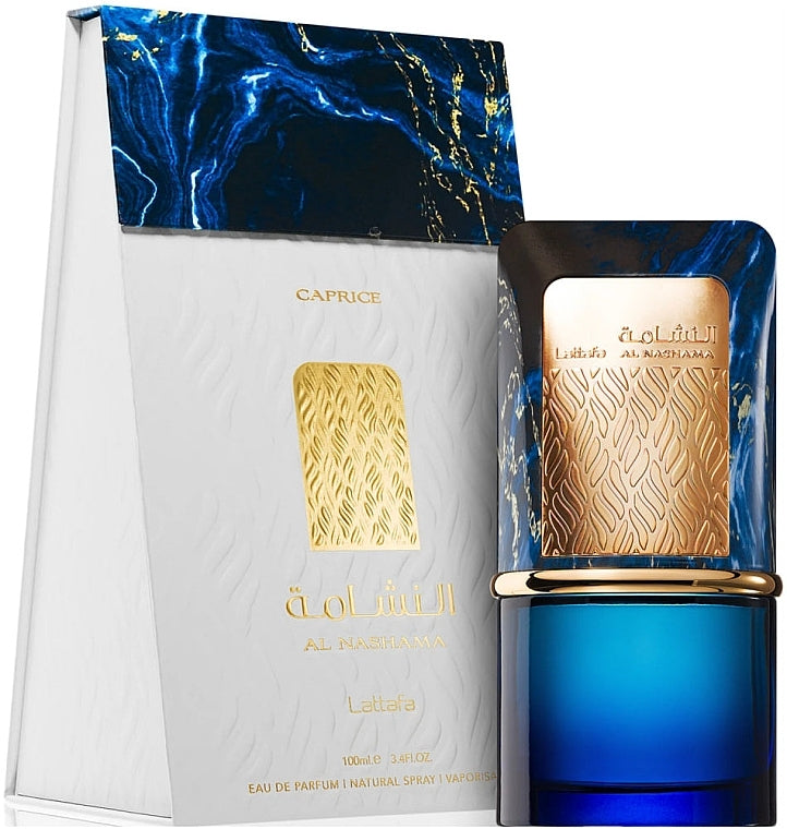LATTAFA " AL NASHAMA CAPRICE" 3.4OZ EDP SPR