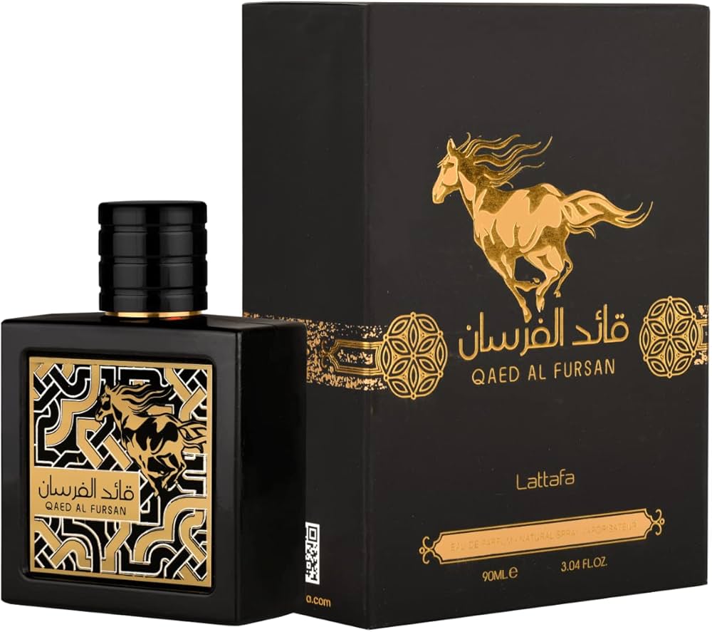LATTAFA "QAED AL FURSAN" 3.4 OZ EDP SPRAY MEN