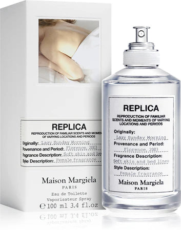 MAISON MARGIELA " REPLICA UNDER LAZY SUNDAY MORNING" 3.4 OZ EDT SPRAY WOMEN