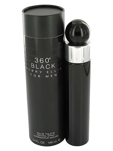 PERRY ELLIS "360 BLACK" 3.4OZ EDT SPR MEN