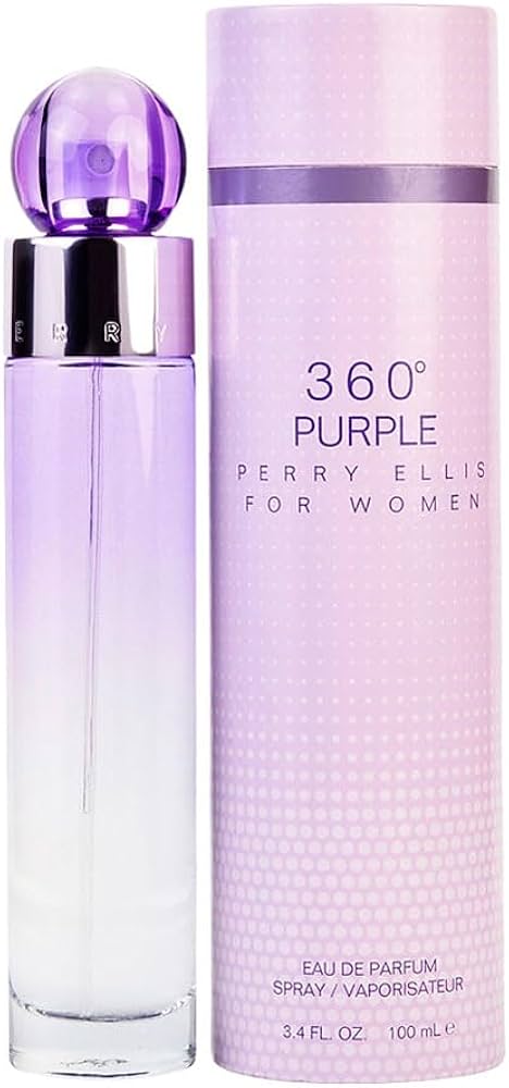 PERRY ELLIS "360 PURPLE" 3.4OZ EDP SPR WOMEN