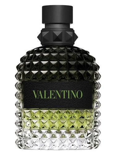 VALENTINO UOMO "BORN IN ROMA GREEN" 3.4  OZ EDT SPR MEN