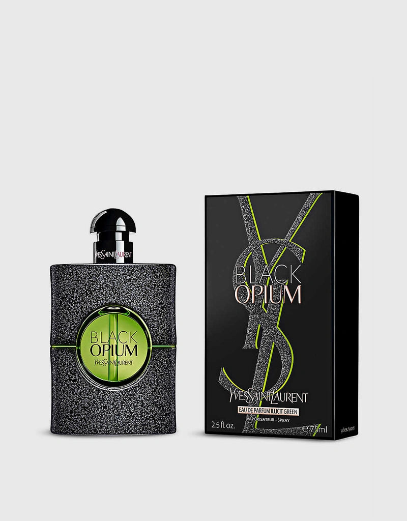 YSL "OPIUM BLACK ILLICIT GREEN" 1.0OZ EDP SPR WOMEN