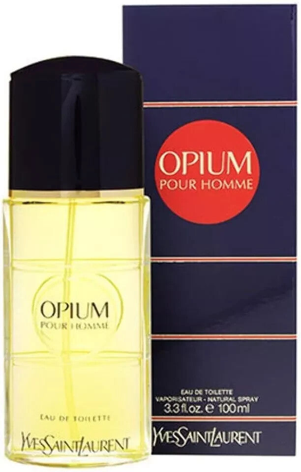 YSL "OPIUM" 3.4OZ EDT SPR MEN